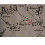 Historic map showing Vinnimore Farm, Dartmoor,Devon.