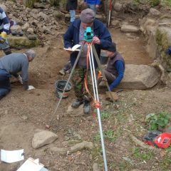 Archaeological recording during excavations at a community evaluation at Vinnimore Farm, Dartmoor, Devon.