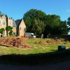 Heritage consultancy and archaeological works at Halswell House, Somerset